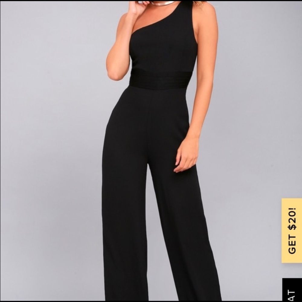 Lulu’s One Shoulder Jumpsuit